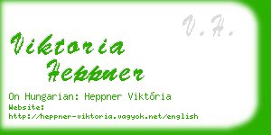 viktoria heppner business card